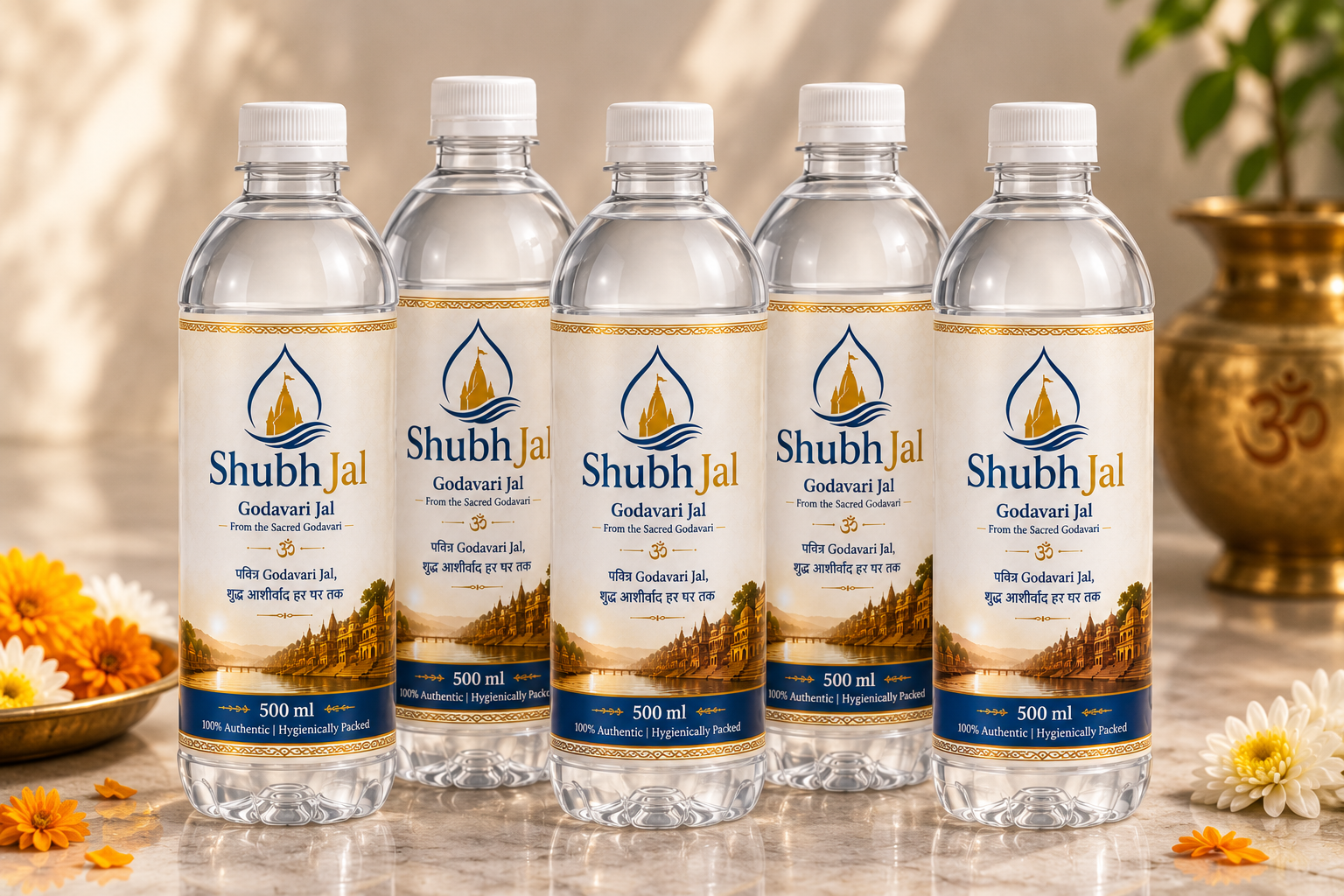 Shubh Jal - Holy Water 5x500ml